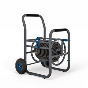 Suncast Commercial Pro Hose Reel Cart 200Ft Black Cushioning Comfortable Handle