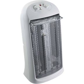 Pelonis Electric Quartz Heater Thermostat White HQ-1000 Air Space Heaters