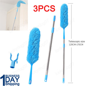 Bendable Soft Microfiber Duster Dusting Brush Adjustable Cleaning Tool  Washable