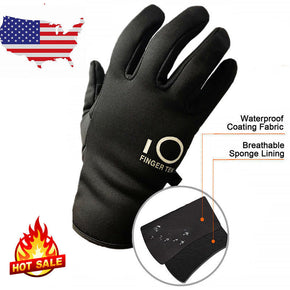 Mens Waterproof Winter Gloves Thermal Insulation Cycling Ski Outdoor Touchscreen / Size L