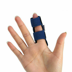 Finger Support Brace Splint rigger Mallet Joint Size Pain Dip Injury 1/2 Pc US / Color Black / Package 1 Pc