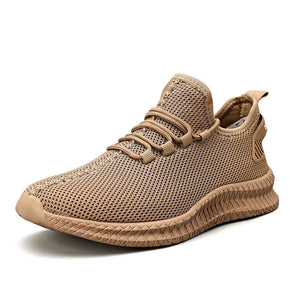 Men's Sneakers Casual Sports Running Shoes Jogging Tennis Breathable Trainers / Color Brown / US Shoe Size US 8.5=EU 42