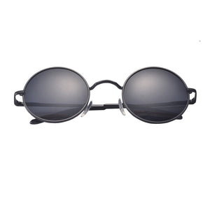 Polarzied Round lennon Sunglasses Men Women Joopin Style Vintage Retro Black / Color Black Frame Black Lens