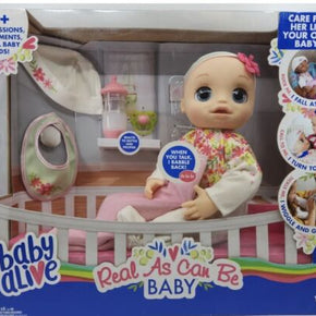Baby Alive Real As Can Be Baby - Blonde Sculpted Hair (E2352)