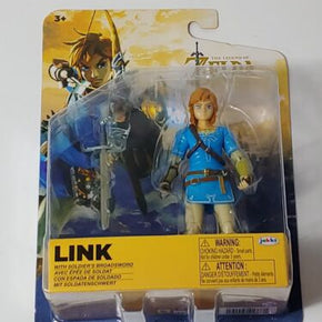 New World of Nintendo Link With Broadsword Action Figure - JAKKS Pacific