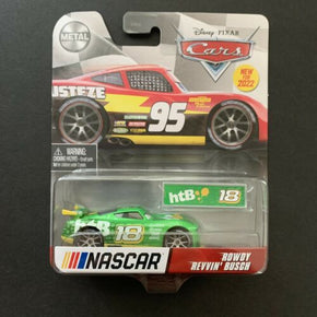 DISNEY PIXAR CARS NASCAR ROWDY REVVIN BUSCH NEW 2022 #18 KYLE BUSCH METAL