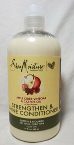 Shea Moisture Apple Cider Vinegar Castor Oil Strengthen & Shine Conditioner~13oz