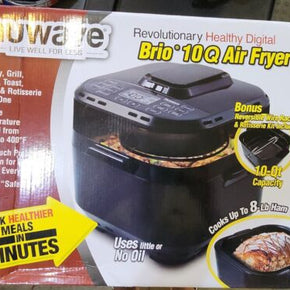 NuWave Brio 10 Qt Air Fryer - Model# 37101 - 1500W - Excellent Cond