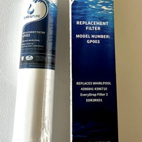 NIB, Sealed Glacial Pure Replacement Refrigerator Filter, Model GP003