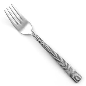 Pfaltzgraff NATUREWOOD Stainless Leaves Wood Silverware CHOICE Flatware / Piece Salad Fork