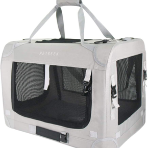 Petseek Extra Large Cat Carrier Soft Sided Folding Small Medium Dog Pet Carrier