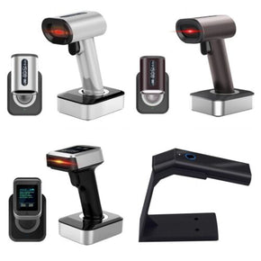 Symcode 1D 2D Wireless Bluetooth Barcode Scanner MJ-1930/MJ-1902 / Model MJ-1932BD(BROWN)