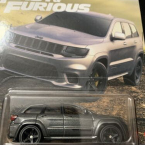 hot wheels premium JEEP GRAND CHEROKEE-TRACKHAWK FAST STARS series 1/64 scale