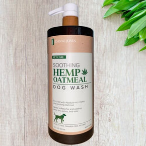 Joanne Jones Pet Care ~ Soothing Hemp Oatmeal Dog Wash 32 fl oz