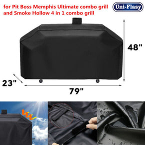 Heavy Duty Grill Cover for Pit Boss Memphis Ultimate, Smoke Hollow Combo Grills