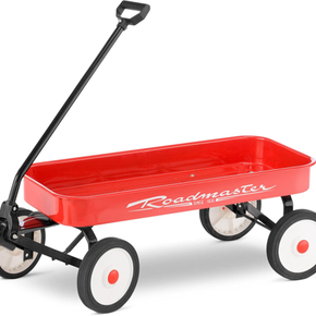 Roadmaster Kids and Toddler Classic 34-Inch Steel Pull Wagon, 8-inch Wheels,