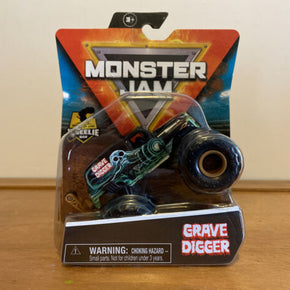 2021 Spin Master Monster Jam Truck with Wheelie Grave Digger 1:64 Series 20 NEW