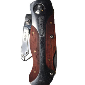 Craftsman Wood Folding Lock back Utility Knife