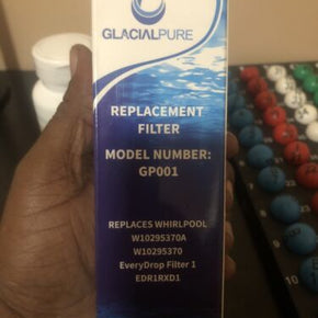 Glacial Pure Refrigerator Replacement Water Filter GP001