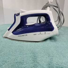 ROWENTA Accessteam DW2170 Iron 1600W Steam Anti Drip Steam Burst  w/ Swivel Cord