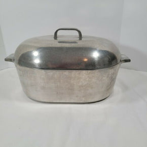 Wagner Ware Sidney-0- Magnalite 4267-P Roaster Dutch Oven 13qt w/Trivet Vintage