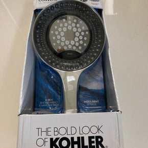 KOHLER Converge Vibrant 3-Spray Hand Held Shower Head R77753-CP, Polished Chrome