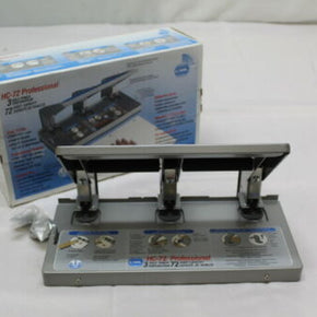 Carl HC-72 Heavy Duty 3 Hole Punch, 72 Sheet Capacity