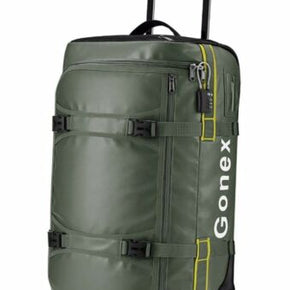 Gonex Rolling Duffle Bag with Wheels, 50L Water Repellent (50L) Olive Green