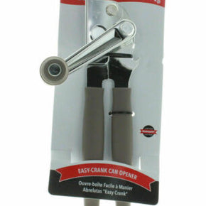 Swing-A-Way Super Easy Crank Can Opener Heavy Duty Comfort Grip in Gray or Green / Manufacturer Color Gray