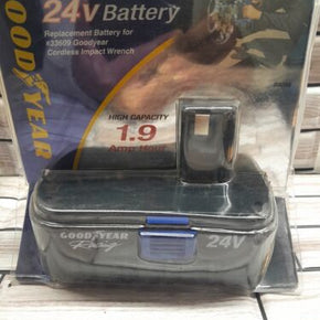 Goodyear 24V Replacement Battery for #33609 Goodyear Cordless Impact Wrench