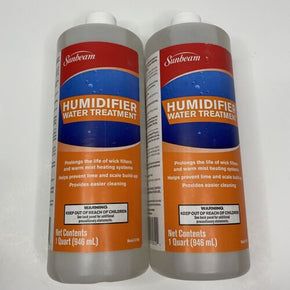 2x Sunbeam S1706PDQ-U Humidifier Water Treatment 1 quarts/32oz