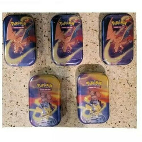 Pokemon TCG Kanto Power Mini Tins K19 Evolutions Lot of 5 SEALED