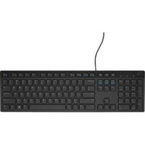 Dell Slim Multimedia Wired Keyboard Black KB216-BK-US