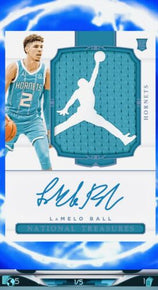 LaMelo Ball 1/5 2020-21 National Treasures RPA [DIGITAL CARD] Jumpman Dunk App