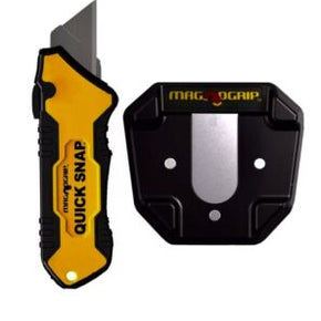 MagNoGrip  002-528 Quick Snap Magnetic Utility Knife Box Cutter Universal Holder