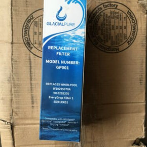 Glacial Pure Refrigerator Replacement Water Filter Model GP001 New B22