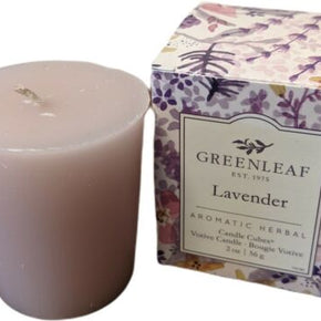 Greenleaf Lavender Votive Candle