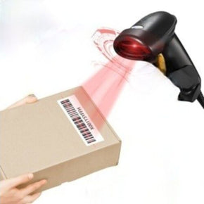 Esky Barcode Scanner USB Wired Handheld 1D Bar Code Laser Scanner