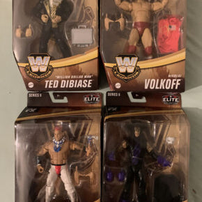 WWE ELITE LEGENDS Series 9 SET OF 4 TARGET EXCLUSIVE Undertaker Million Dollar