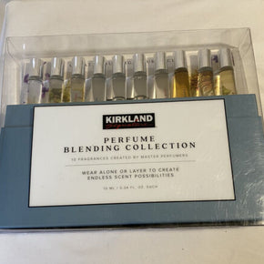 Kirkland's Signature Perfume Blending Collection Set of 10 rollerball NEW IN BOX