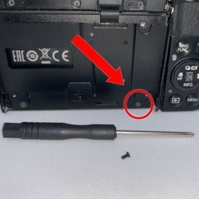 Canon G7X mark ii Screen Screw X1 And 1 Small Phillips Screwdriver