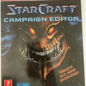 BRAND NEW StarCraft Campaign Editor Prima's Official Strategy Guide by Blizzard