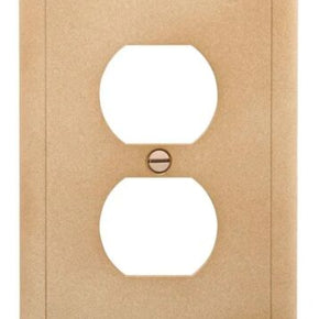 LOT OF 10 Hampton Bay Wall Plate Outlet Covers “Noche” Natural Stone 882408