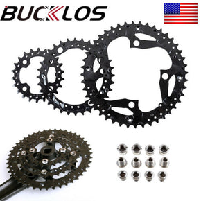 Triple Chainring set 44-32-22t 3x9s MTB Mountain Bicycle Chain Wheel Sprockets