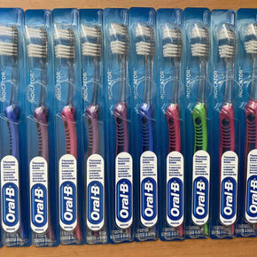 12 Pack Oral-B Indicator 35sft  Soft Adult Manual Toothbrushes Multicolor