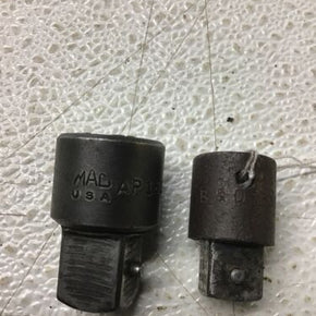 MAC AP1624 1/2" to 3/4" Socket Adapter Impact; B&D 38311 1/2” to 5/8” Adapter B2