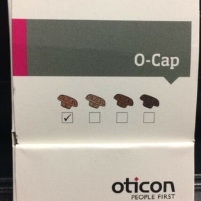 2 Packs Of Beige Oticon O-Cap Mic Filters For Hearing Aids. 16 Filters Total