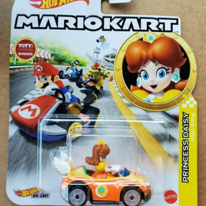 Hot Wheels Mario Kart Princess Daisy Wild Wing die cast car - New