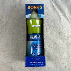 Brita Sport Water Filter Bottle Green 20 Ounce New Hiking