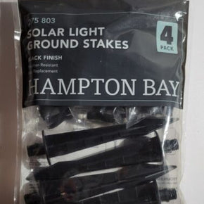 Hampton Bay Landscape Solar Light Replacement Stakes 4pc Universal Fit 275-803